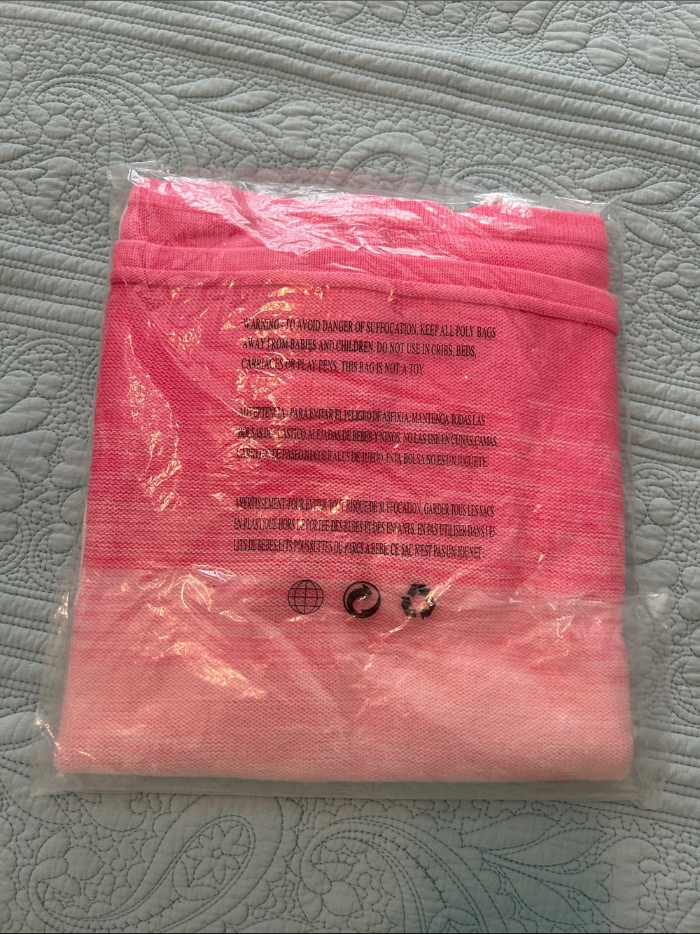 Lilly Pulitzer Jody Pink Ombre V-Neck Sweater - Picture 3 of 4